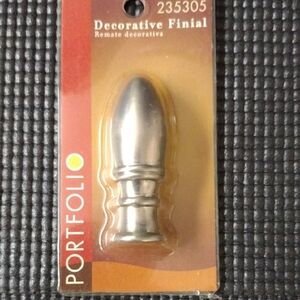 Silver Decorative Lamp Finial